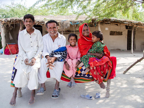 Landbouwers klimaatverandering Pakistan